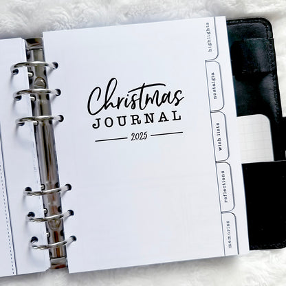 Christmas Countdown Journal - 2025 | Printed