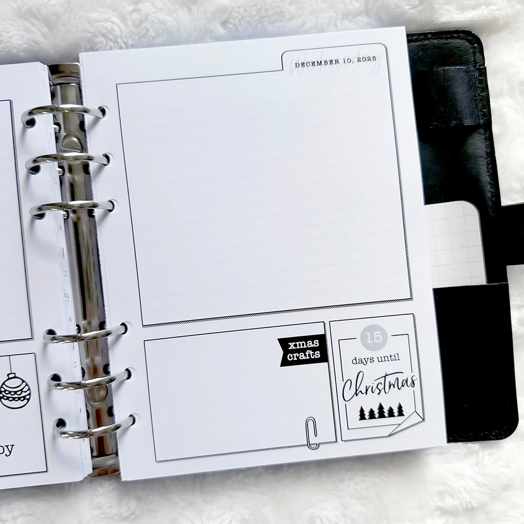 Christmas Countdown Journal - 2025 | Printed