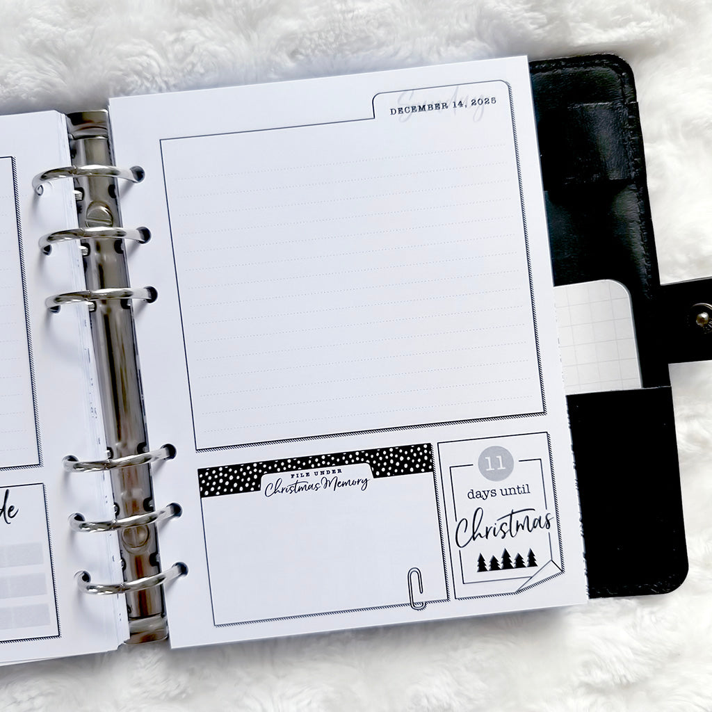 Christmas Countdown Journal - 2025 | Printed
