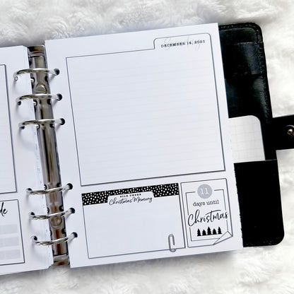 Christmas Countdown Journal - 2025 | Printed