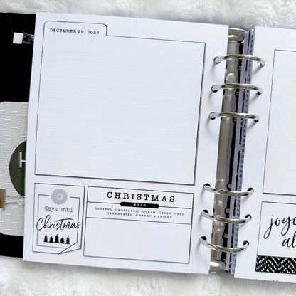 Christmas Countdown Journal - 2025 | Printed