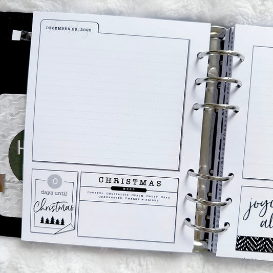 Christmas Countdown Journal - 2025 | Printed