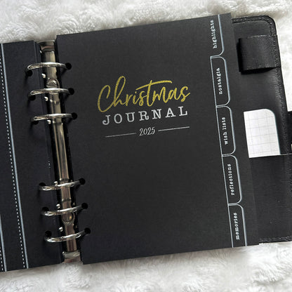 Christmas Countdown Journal - 2025 | Blackout | Printed