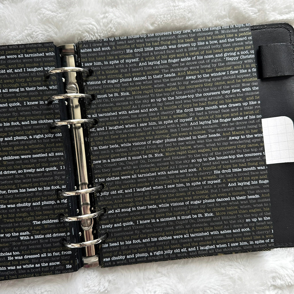Junk Journal | Christmas | Blackout