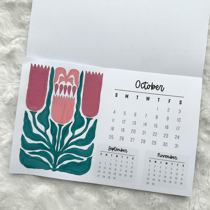 2026 Calendar - Colorable | Notepad | Printed