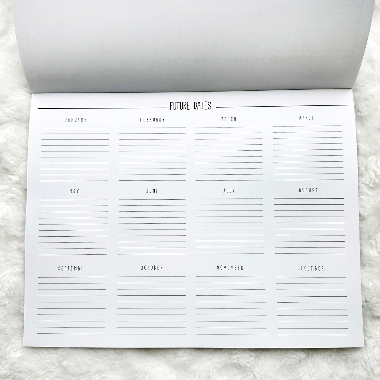 2026 Calendar - Doodle Style | Notepad | Printed