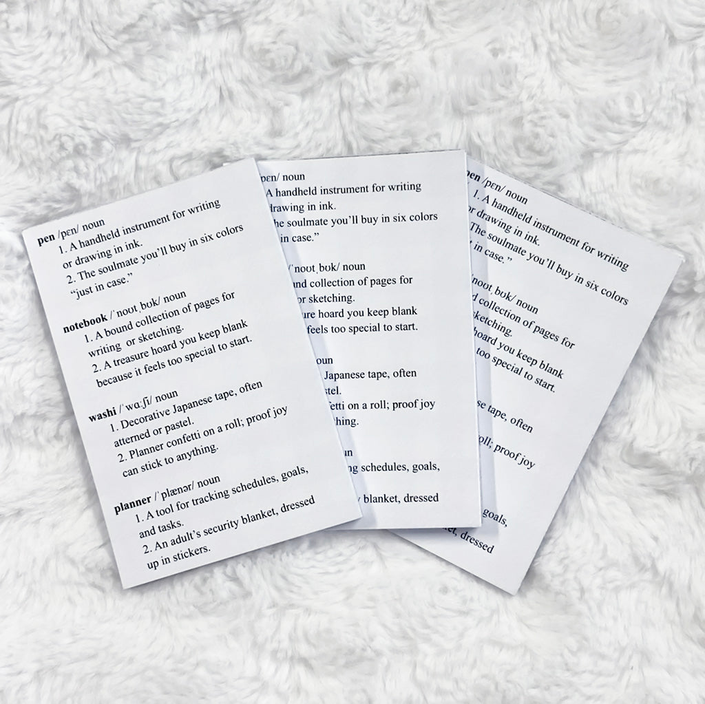 Junkpad V2 | Tearaway Notepad | Printed