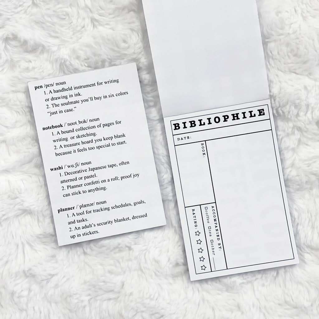 Junkpad V2 | Tearaway Notepad | Printed