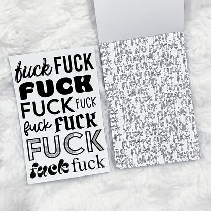 Junkpad - Sweary Edition | Tearaway Notepad | Printed