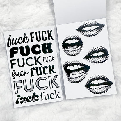 Junkpad - Sweary Edition | Tearaway Notepad | Printed