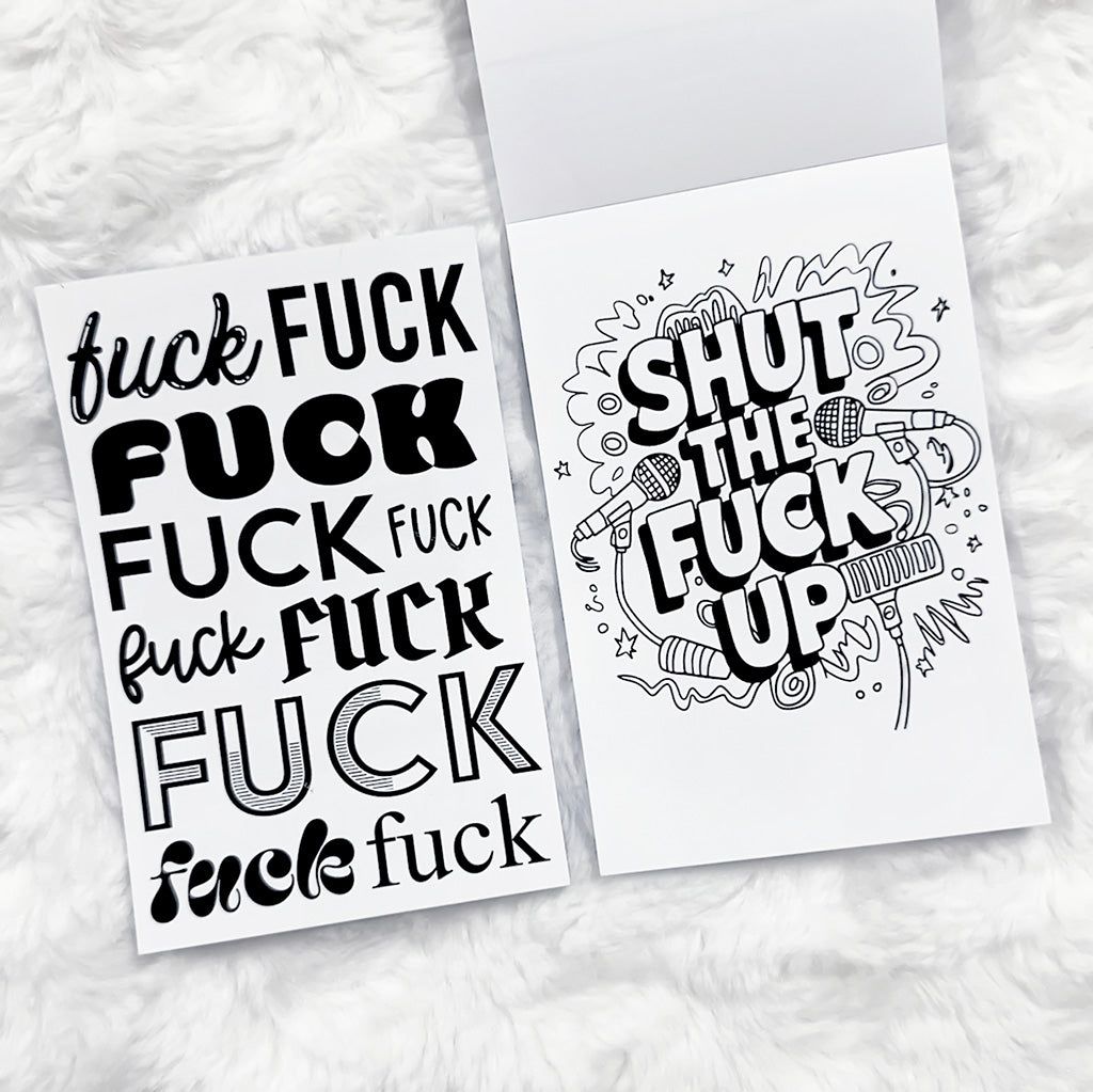 Junkpad - Sweary Edition | Tearaway Notepad | Printed