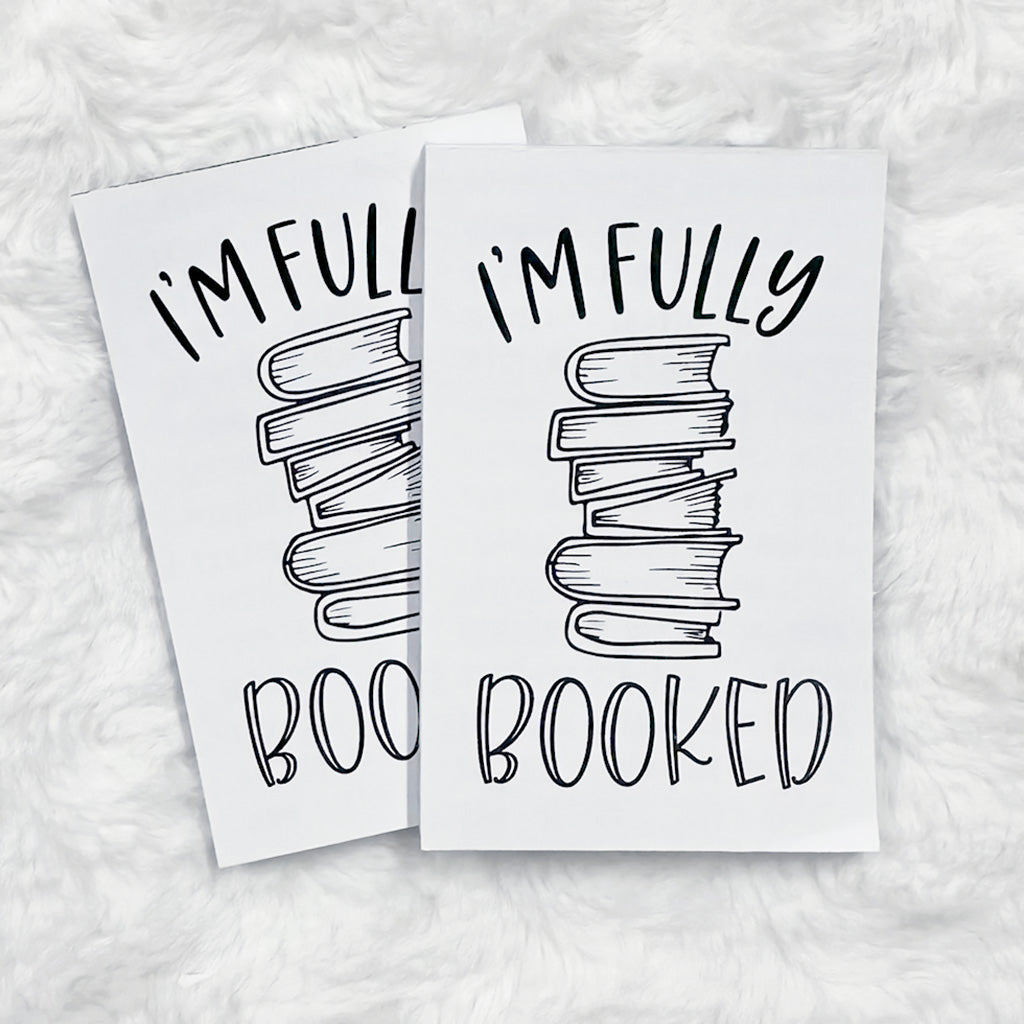 Junkpad - Book Lover | Tearaway Notepad | Printed