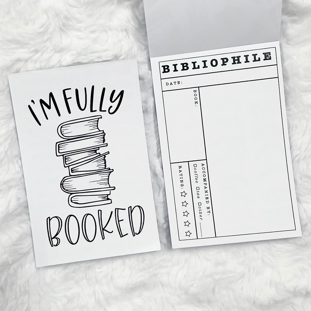 Junkpad - Book Lover | Tearaway Notepad | Printed