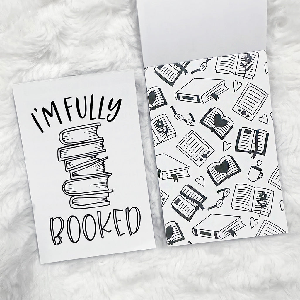 Junkpad - Book Lover | Tearaway Notepad | Printed