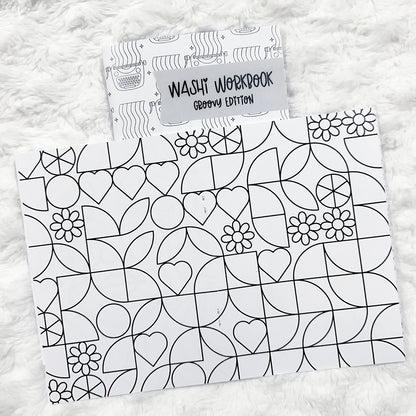 Washi Workbook - Groovy Edition | Printed