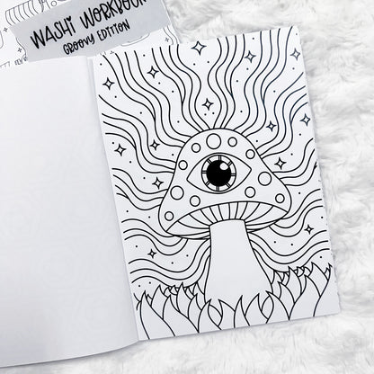 Washi Workbook - Groovy Edition | Printed