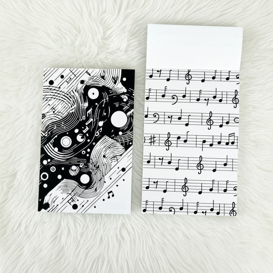 Junkpad - Music Lover | Tearaway Notepad | Printed