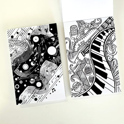 Junkpad - Music Lover | Tearaway Notepad | Printed