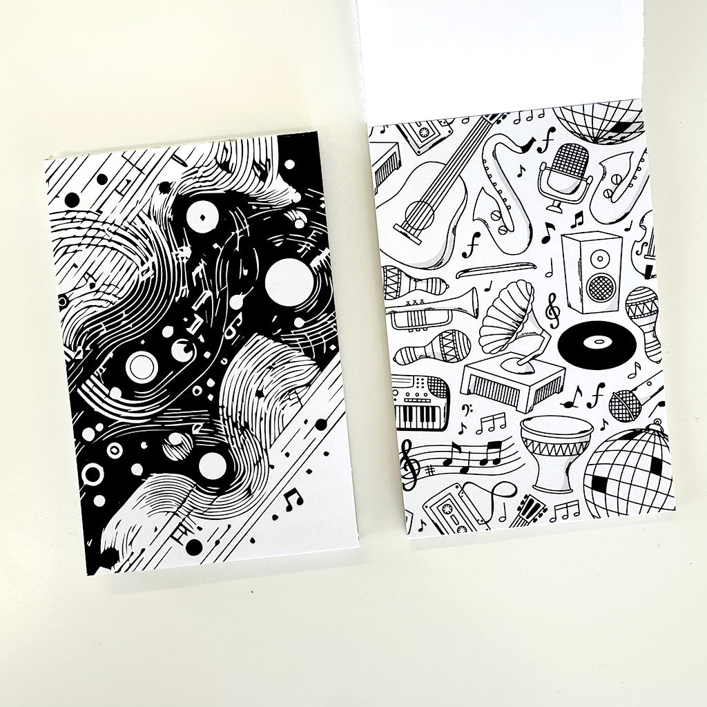 Junkpad - Music Lover | Tearaway Notepad | Printed
