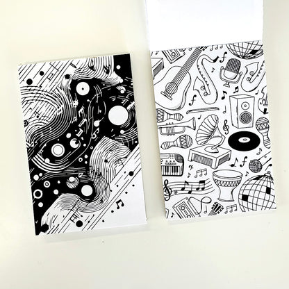 Junkpad - Music Lover | Tearaway Notepad | Printed