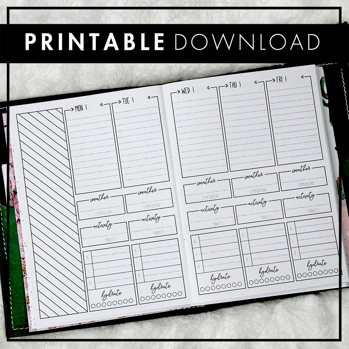 Mental Notes - Washi | Printable