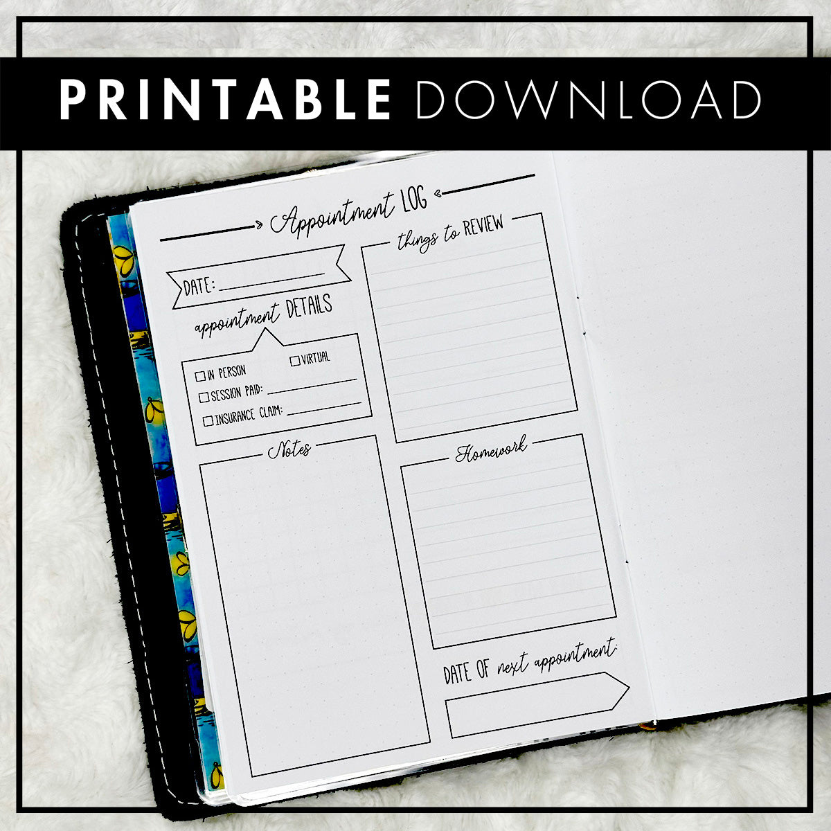 Therapy Journal | Printable