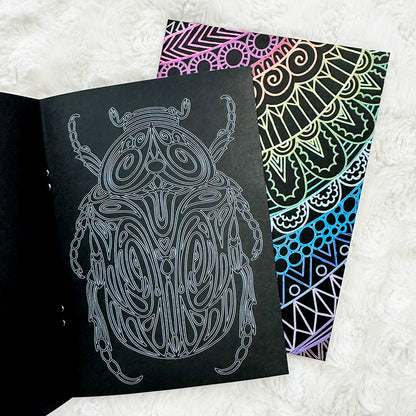 Easily Distracted Coloring | Blackout | Printed