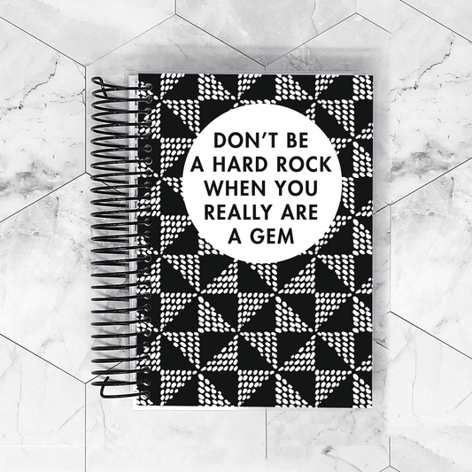 Hard Rock | Removable Planner Cover