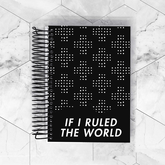 Ruled the World | Removable Planner Cover