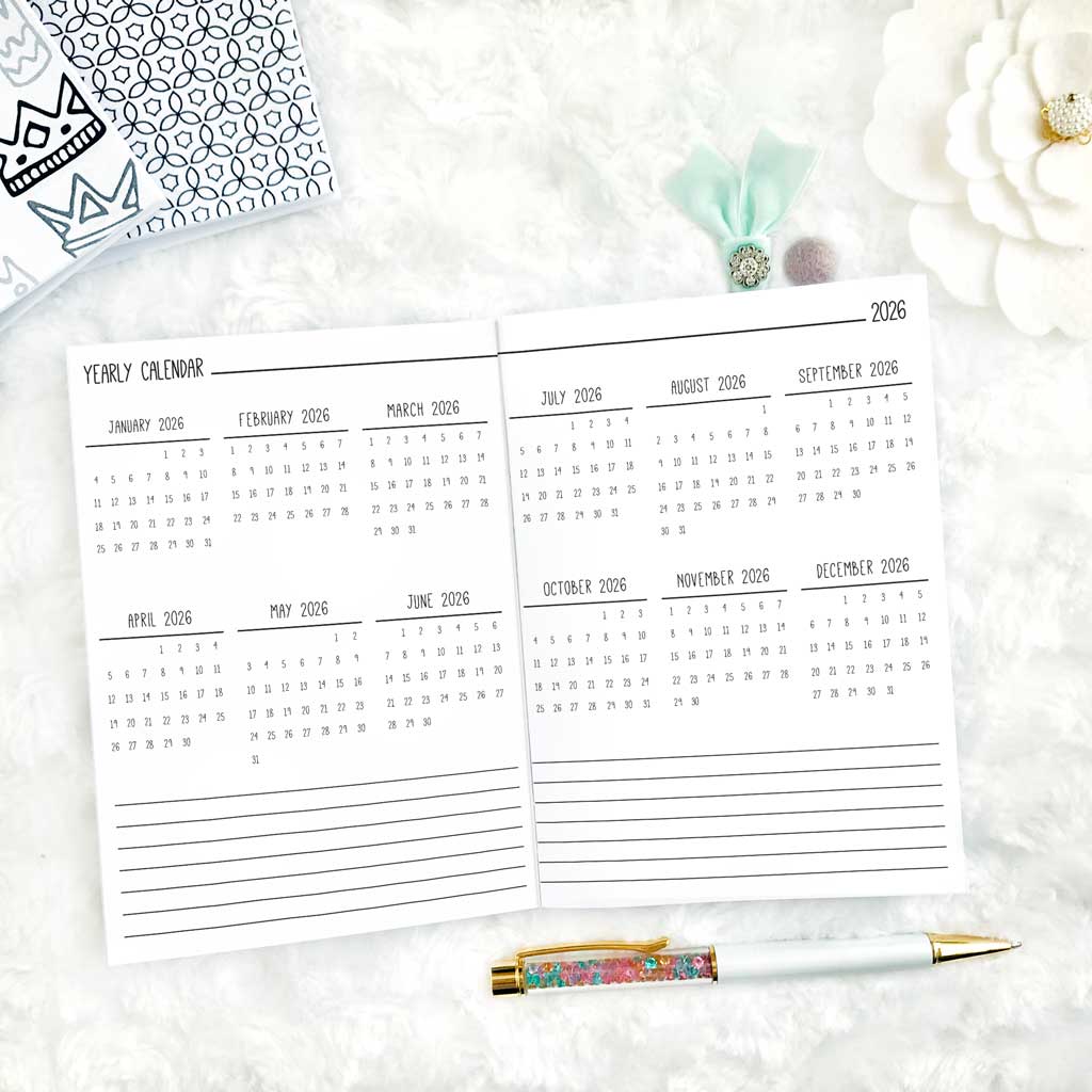 The Sarah Monthly (Dated) | 2026 | Printed