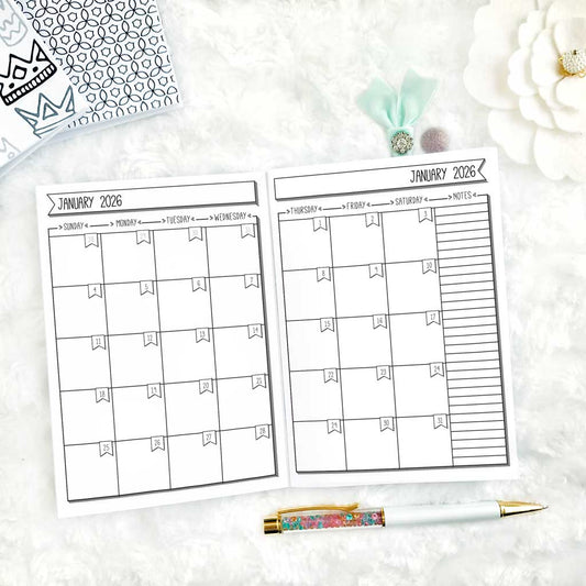 The Sarah Monthly (Dated) | 2026 | Printed
