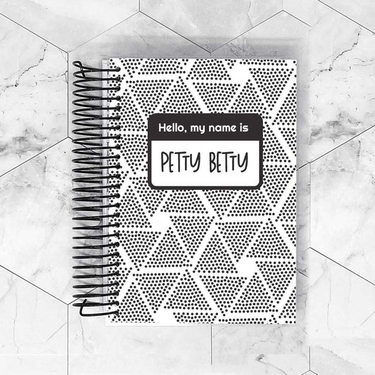 Petty Betty | Removable Planner Cover