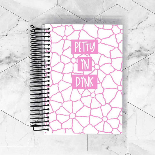 Petty in Pink | Removable Planner Cover