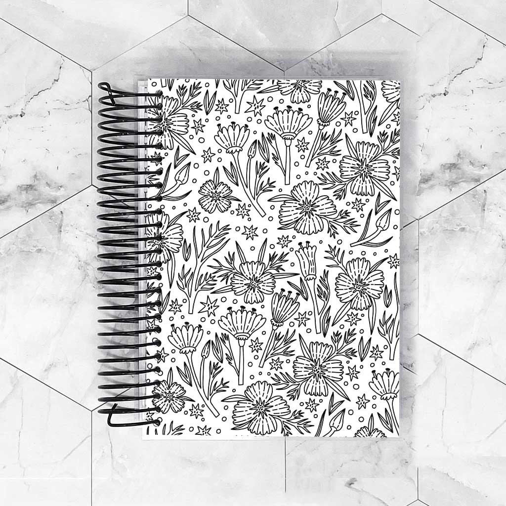 Poppy Love | Removable Planner Cover