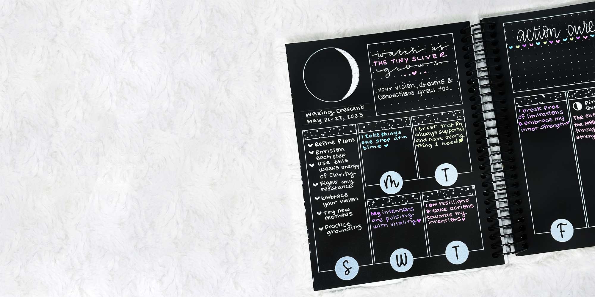 The Rani Moon Journal by Lights Planner Action