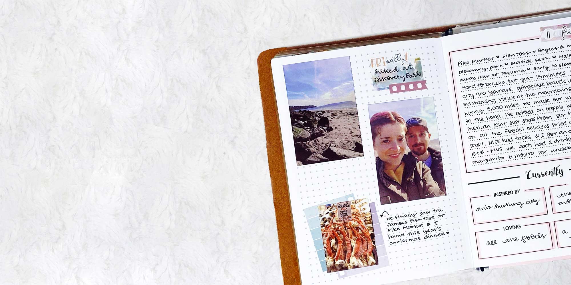 LPA Travel Journal for documenting travel and memory keeping