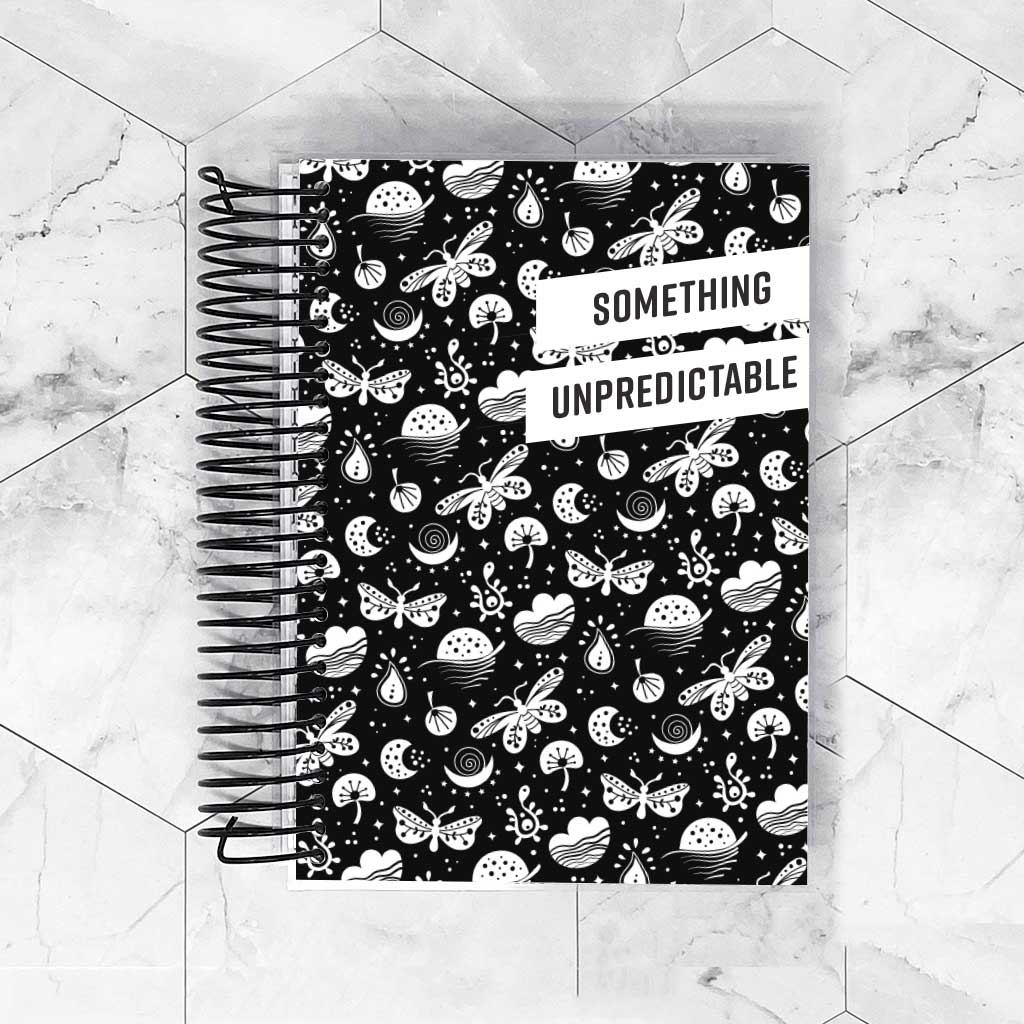 Something Unpredictable | Removable Planner Cover