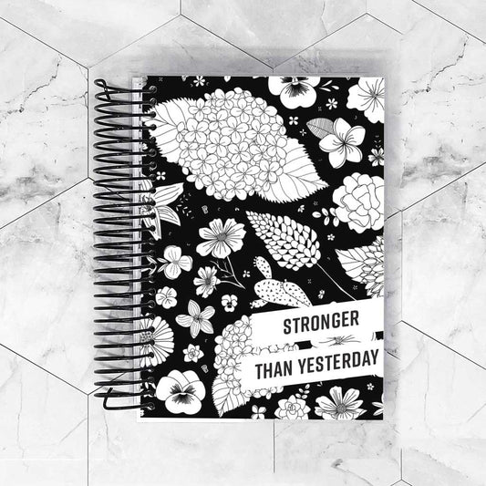 Stronger Than Yesterday | Removable Planner Cover