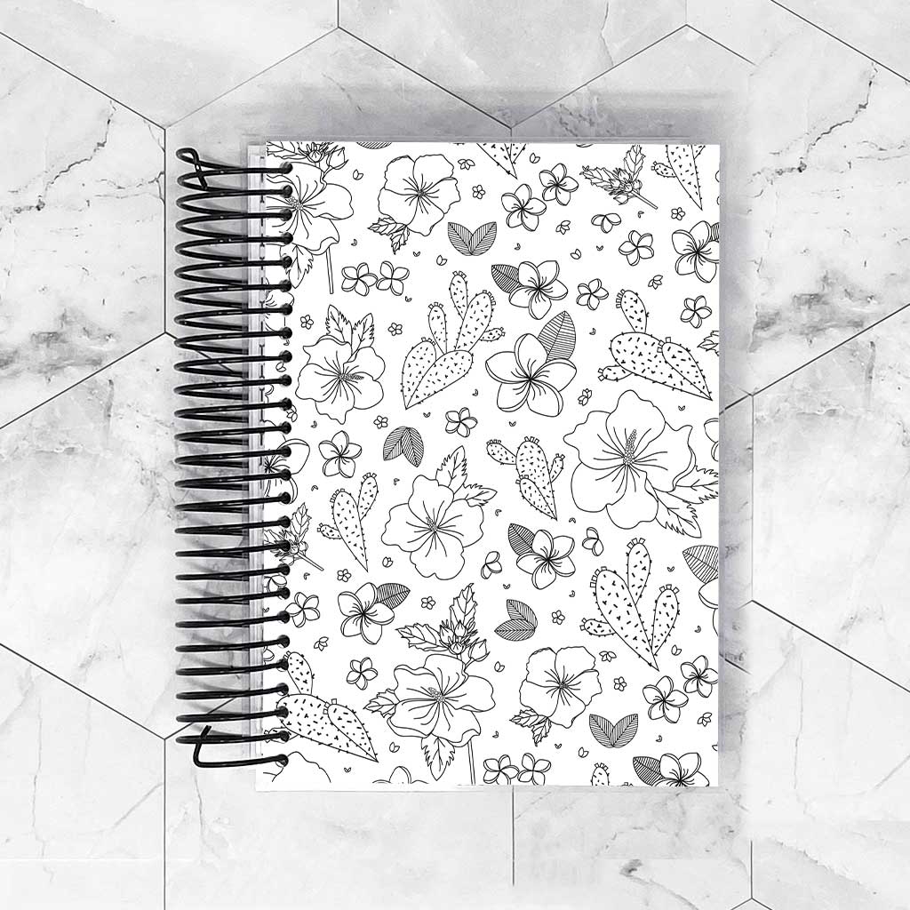 The Rose of Sharon | Removable Planner Cover