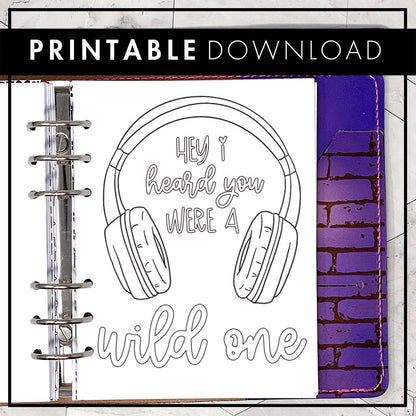 Wild Coloring Book | Go Wild 2025 Official Merchandise | Printable