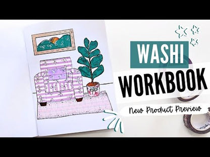 Washi Workbook - Crafty Interiors | JoJo's Pretty Paper Collab | Printable