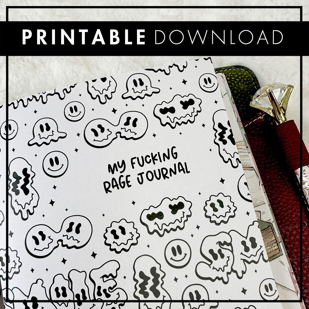 LPA Planner Inserts | Rage Journal | Printable – Lights Planner Action