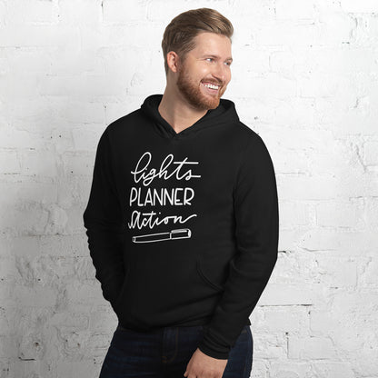 Lights Planner Action Hoodie