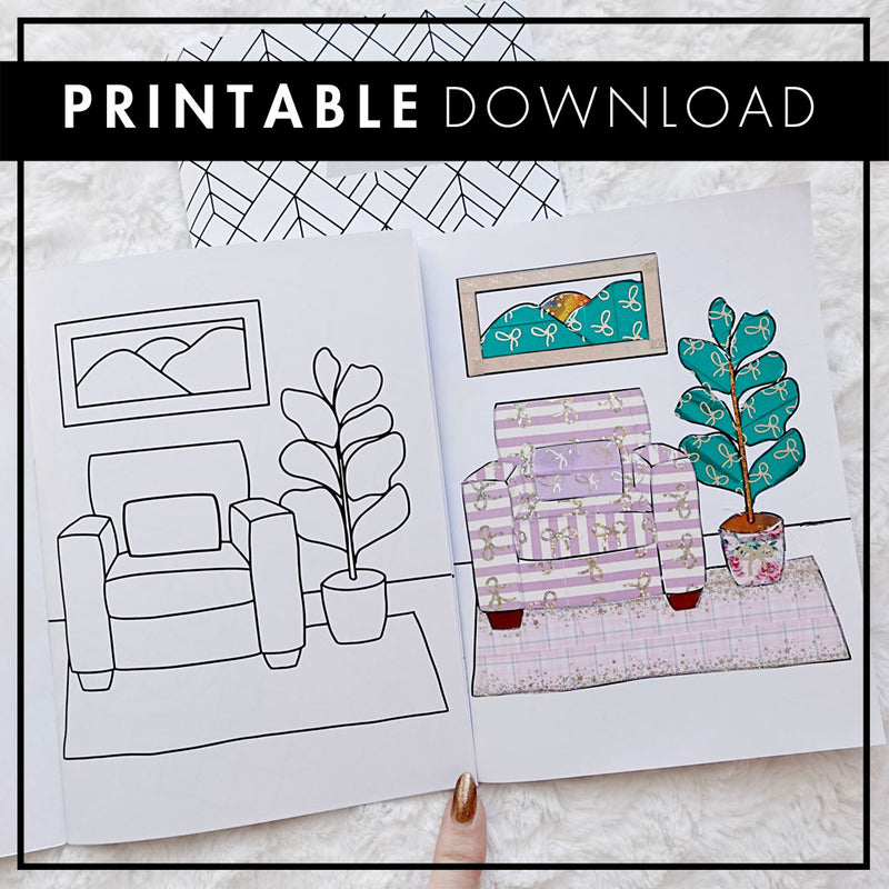 Washi Workbook - Crafty Interiors | JoJo's Pretty Paper Collab | Printable