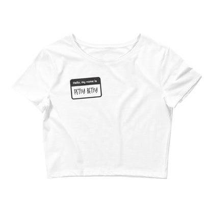 Petty Betty Crop Tee