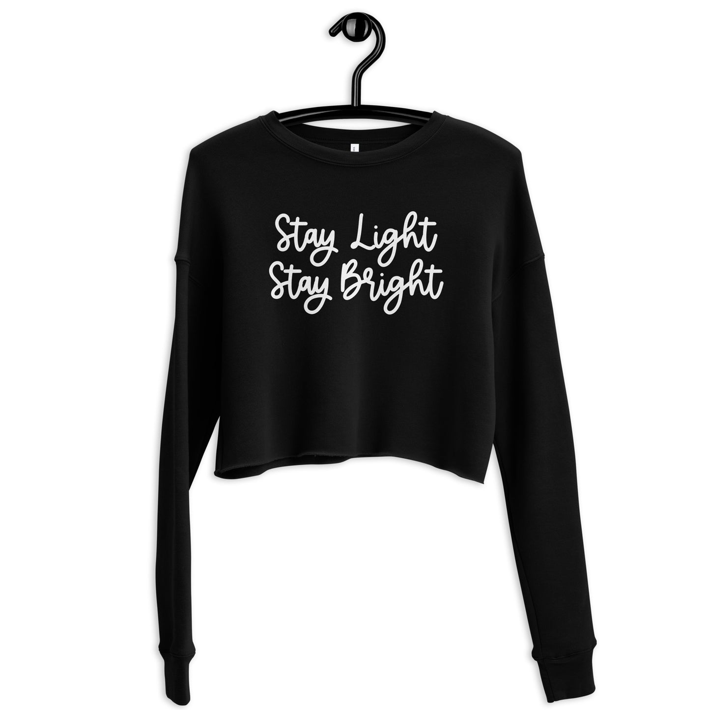 Stay Light Stay Bright Crop Sweatshirt