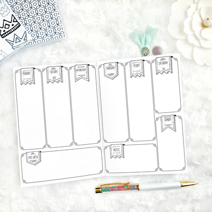 The Pheobe All Inclusive Planner | Printed