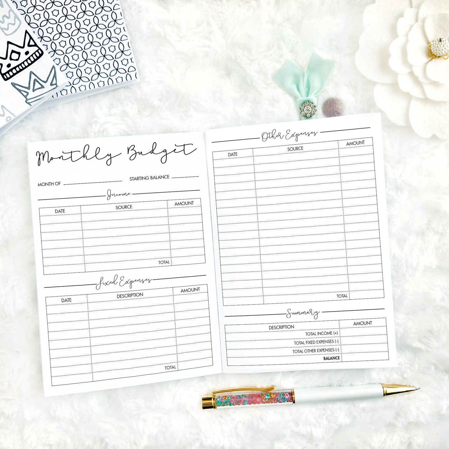 The Janice All Inclusive Planner | Printable