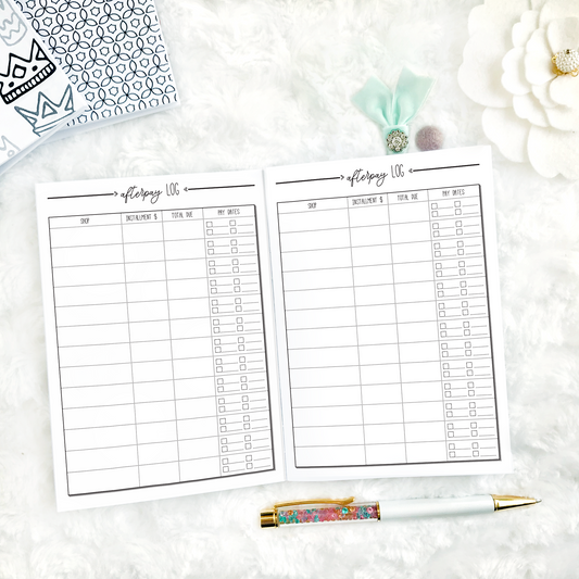 Afterpay Tracker | Printed