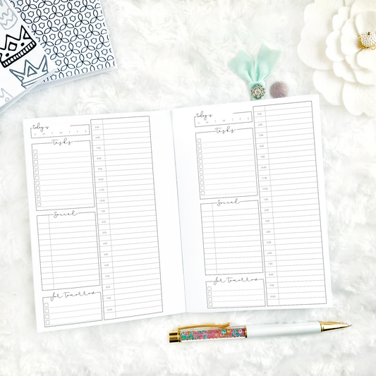 Daily Socialite Planner | Printed